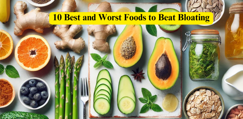 10 Best and Worst Foods to Beat Bloating