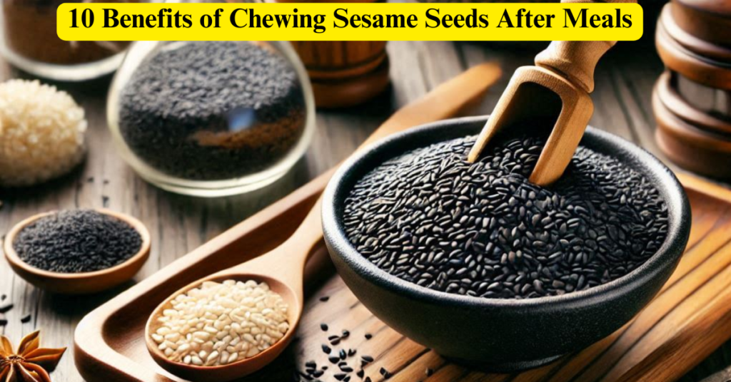 10 Benefits of Chewing Sesame Seeds After Meals